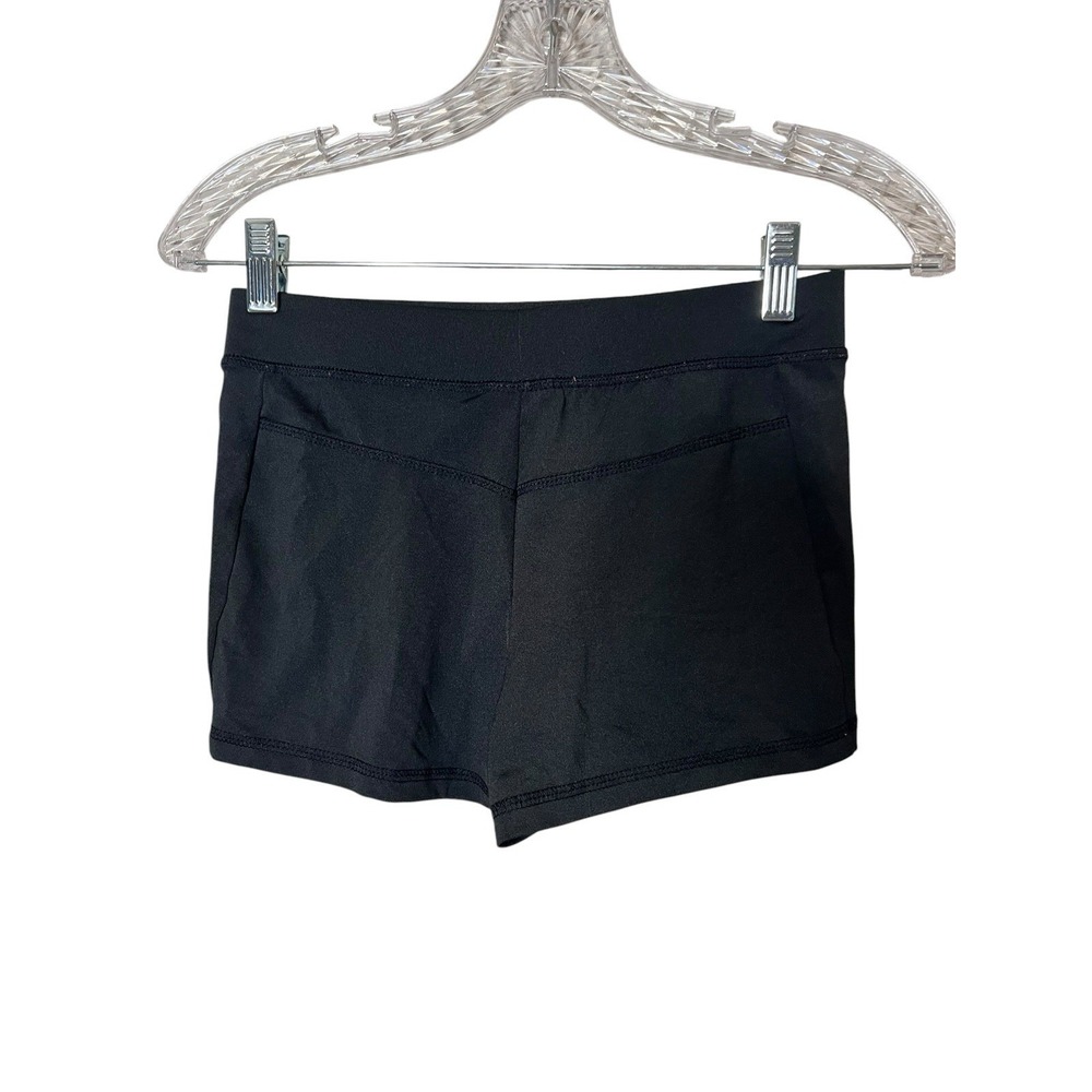Hooters Women’s Elastic Waist Uniform Shorts Black Size Small Polyester Cosplay - Picture 2 of 5